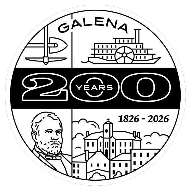 Galena 200 birthday logo